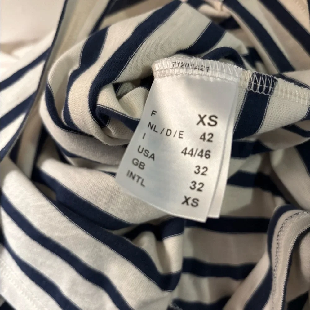 FLASH SALE! Saint James Striped Long Sleeve Cotton Shirt XS/2! - Picture 4 of 4